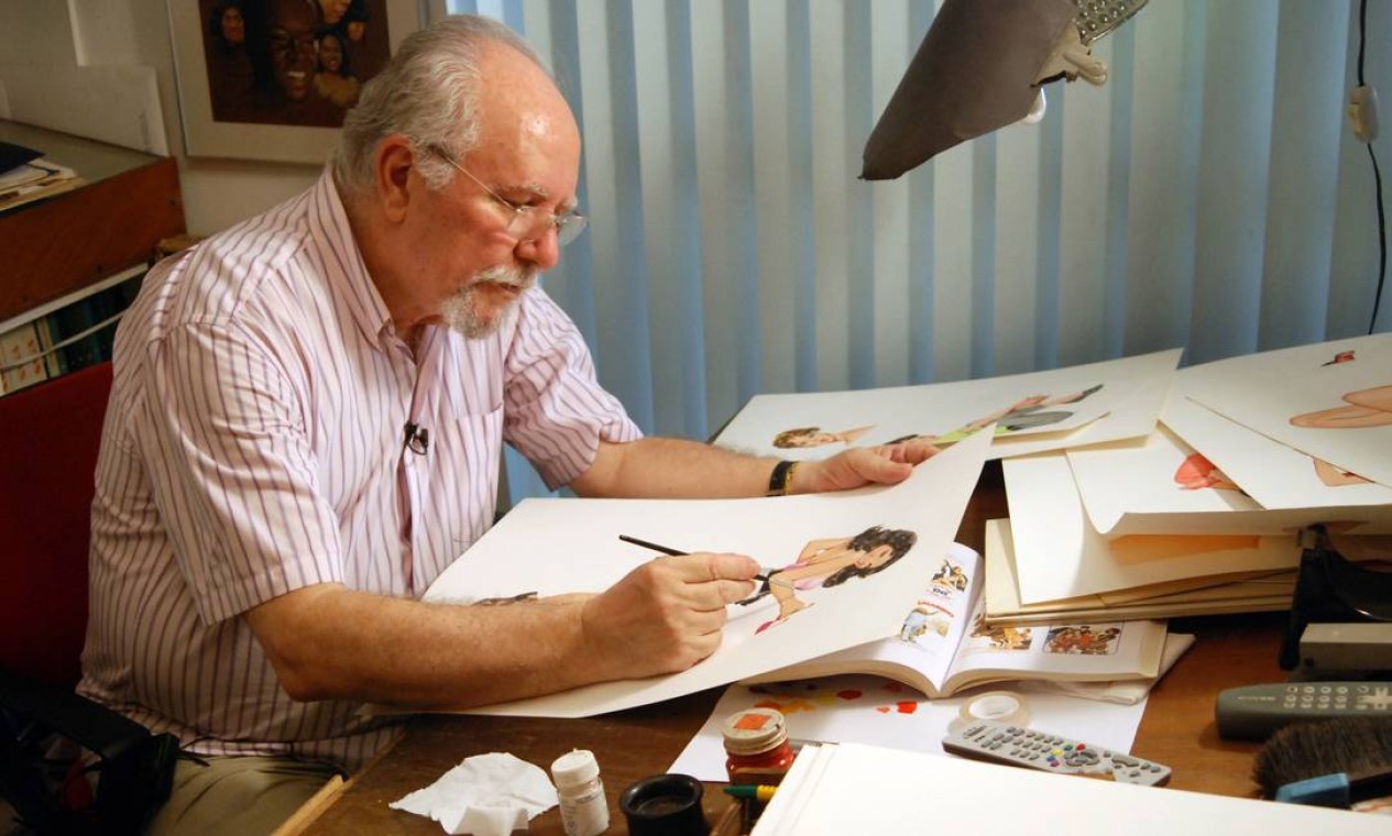 O ilustratrador Benício morreu em dezembro, aos 84 anos. Causa não foi revelada. Foto: Divulgação
