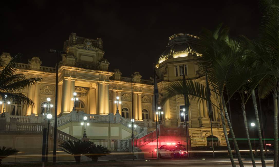 Fachada do Palácio da Guanabara, sede do Governo do Estado do Rio de Janeiro Foto: Guito Moreto / Agência O Globo