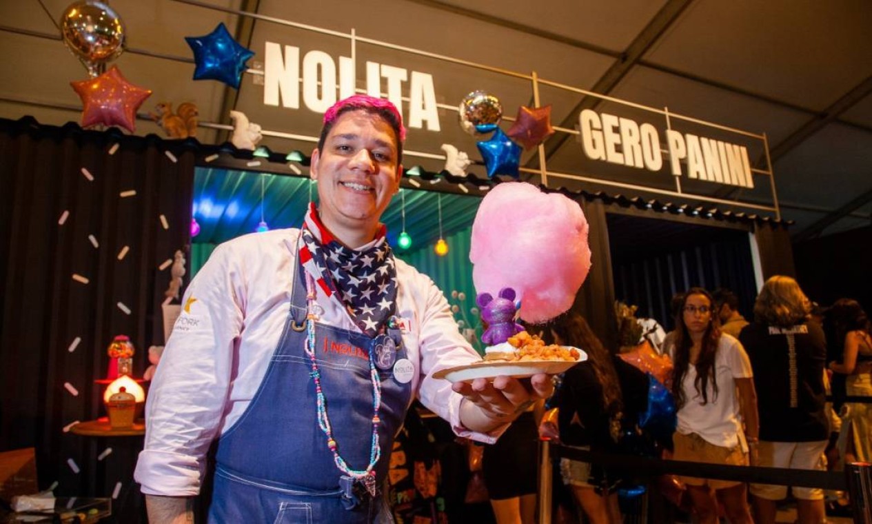 Criatividade gastronômica atiçou o olhar e paladar dos visitantes: o quiosque do Nolita foi um imã para a criançada Foto: Bruno Kaiuca / Agência O Globo