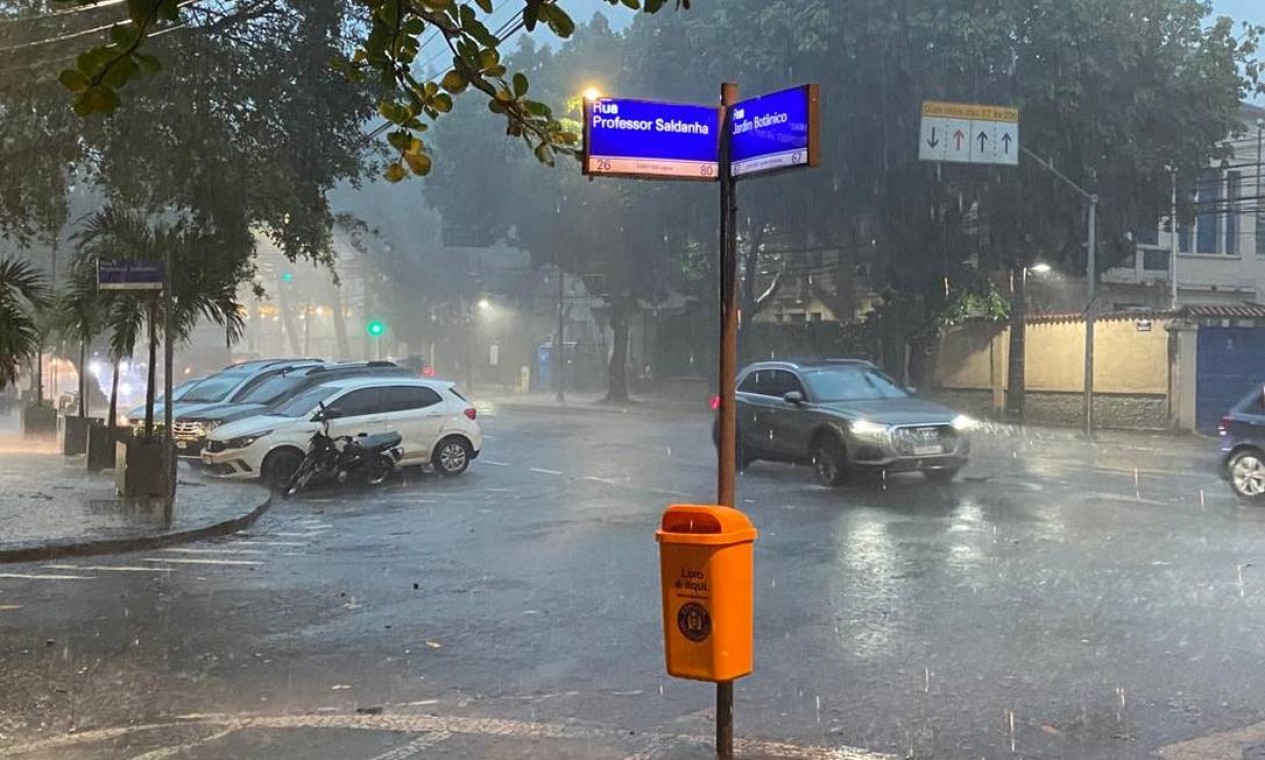 Chuva forte causa alagamentos em vários pontos do Rio Foto: Márcia Foletto / Agência O Globo