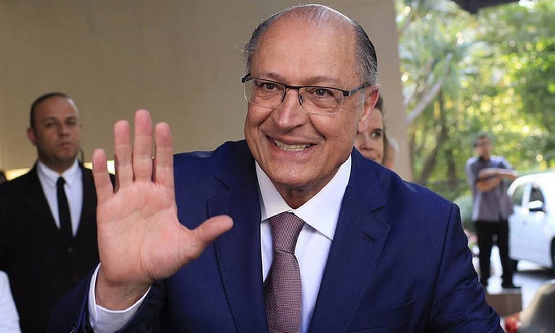 Saída do ex-governador Geraldo Alckmin da disputa estadual mexe com o xadrez eleitoral paulista Foto: Edilson Dantas/ Agência Globo