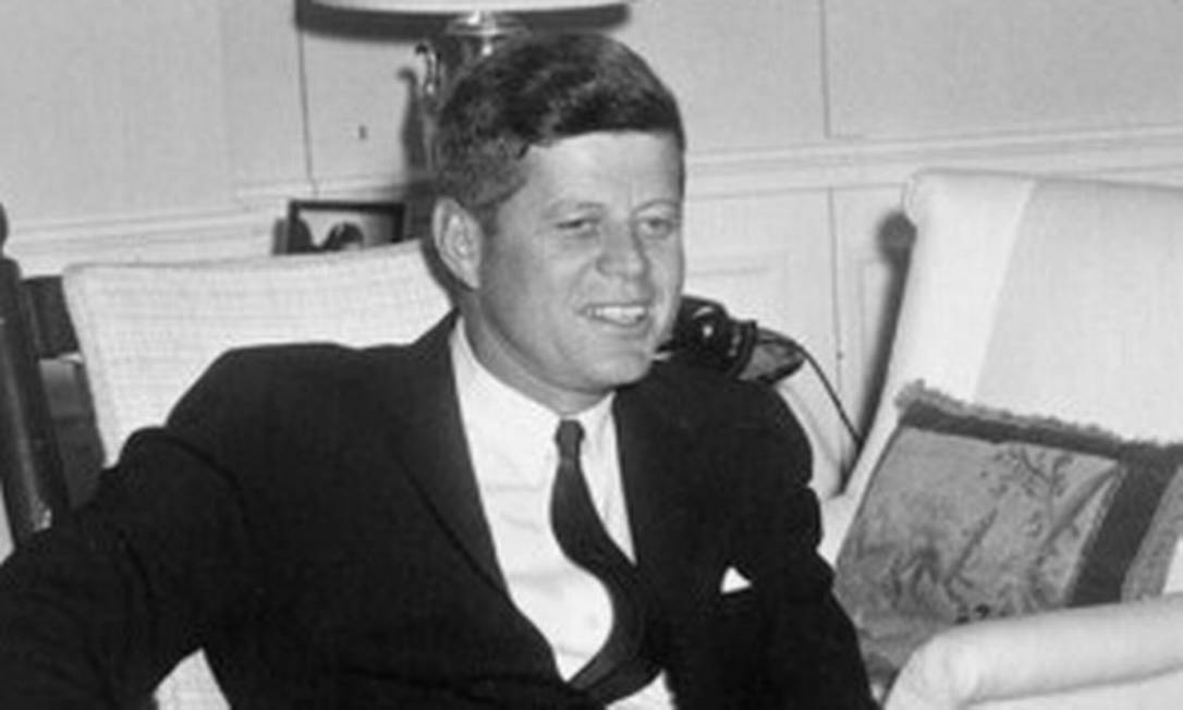 Presidente John F. Kennedy, assassinado nos EUA em 1963 Foto: Abbie Rowe/John F. Kennedy Presidential Library and Museum / Handout via Reuters