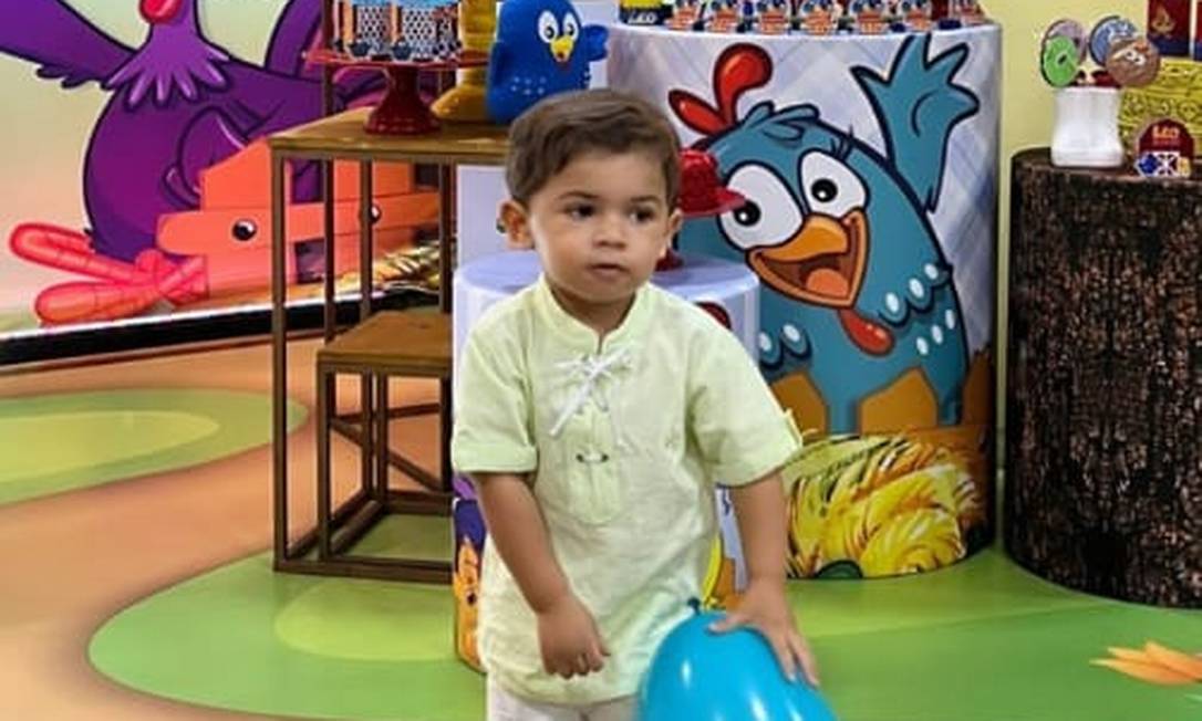 O pequeno Léo, de 2 anos, filho de Marília Mendonça e Murilo Huff Foto: Reprodução 