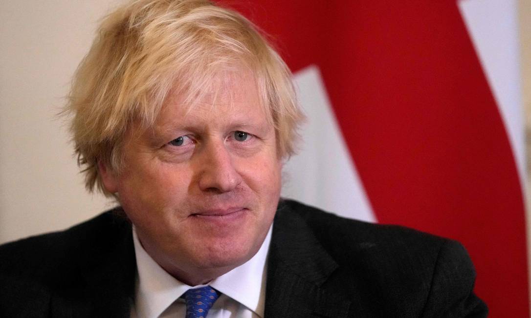 Primeiro-ministro do Reino Unido, Boris Johnson Foto: FRANK AUGSTEIN / AFP