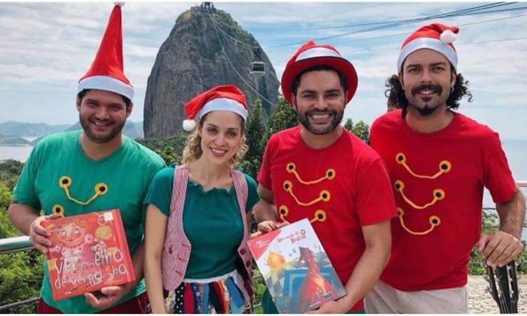 Integrantes do Circo Macaco Prego serão atração no Natal do Bondinho Pão de Açúcar Foto: Divulgação