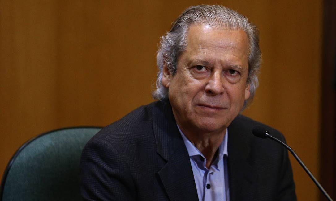 Ex-ministro Jose Dirceu Foto: Geraldo Bubniak / Agência O Globo