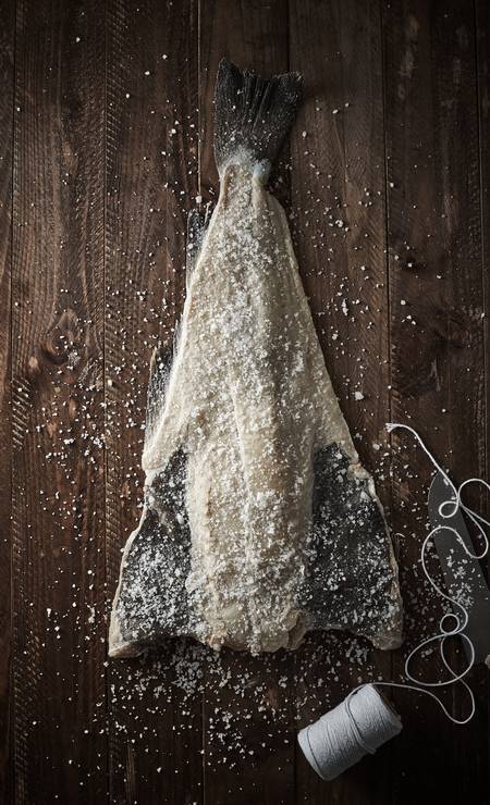 Bacalhau salgado da Noruega:Brasil é o segundo mercado mais importante do país, o principal produtor Foto: RAWSTUDIO / Agência O Globo