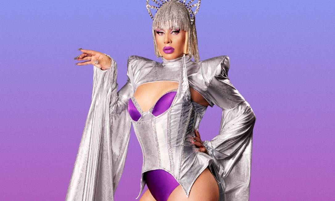 A drag queen brasileira Grégory Mohd, conhecida como Grag Queen Foto: Reprodução