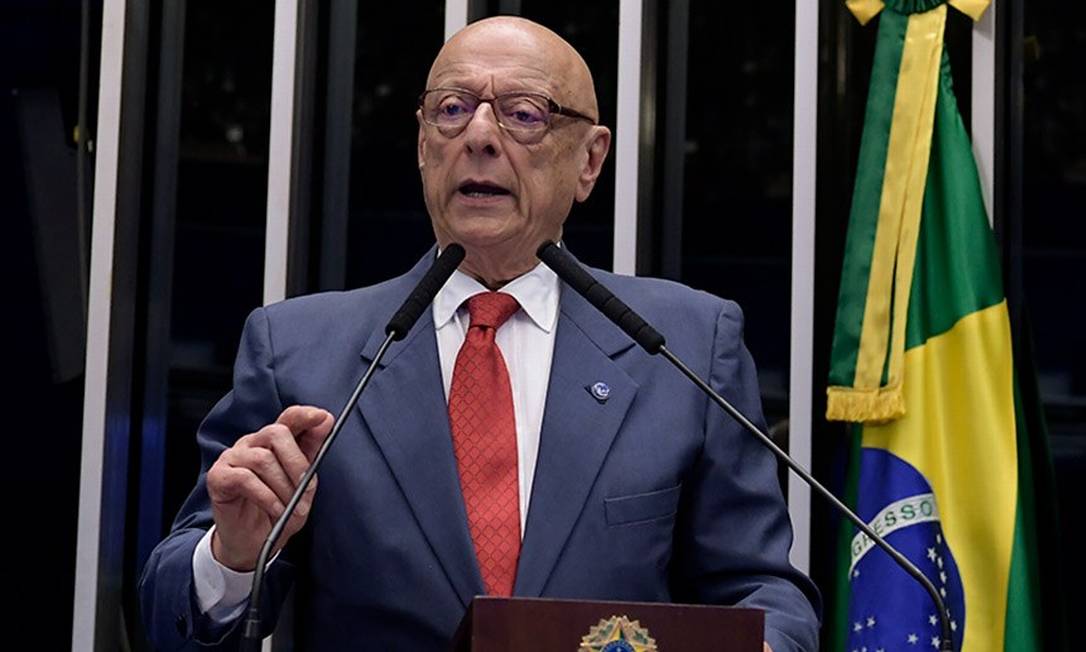 O senador Esperidião Amin (PP-SC) Foto: Waldemir Barreto/Agência Senado