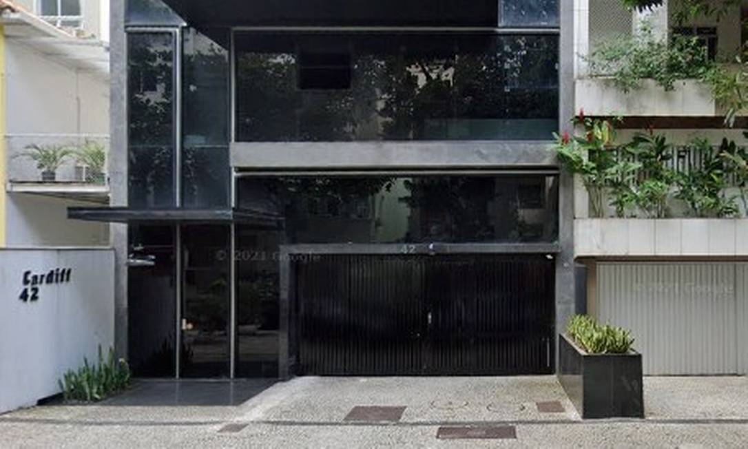 Fachada do prédio em Ipanema Foto: Reprodução / Google Street View