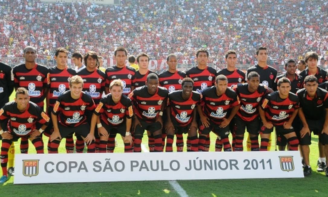 O time do Flamengo na decisão Foto: Alexandre Vidal/Flamengo