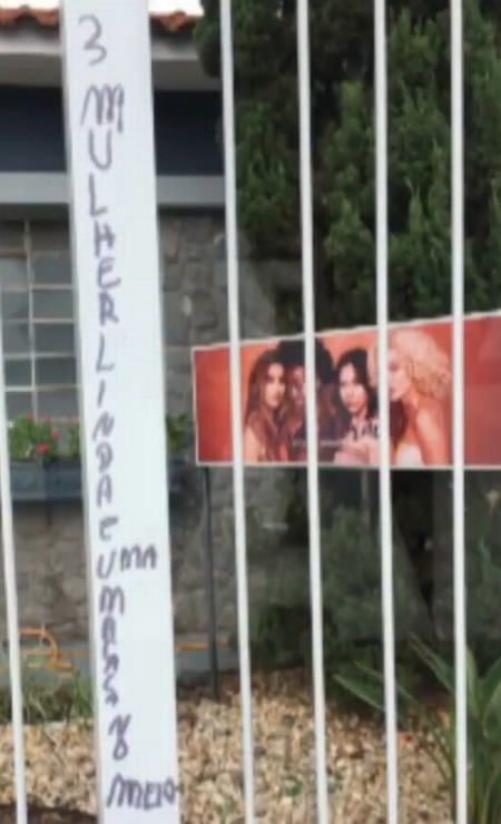Insulto racista em frente a salão de beleza em Araraquara Foto: Reprodução/Youtube