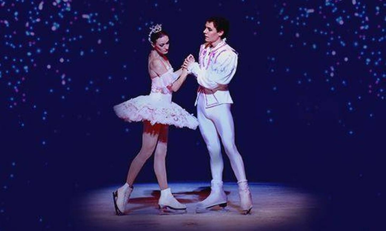 Em maio, entre os dias 12 e 15, estará em cartaz no Multiplan o Ballet Estatal de São Petersburgo, com uma montagem do clássico “O lago dos cisnes” sobre o gelo Foto: Divulgação