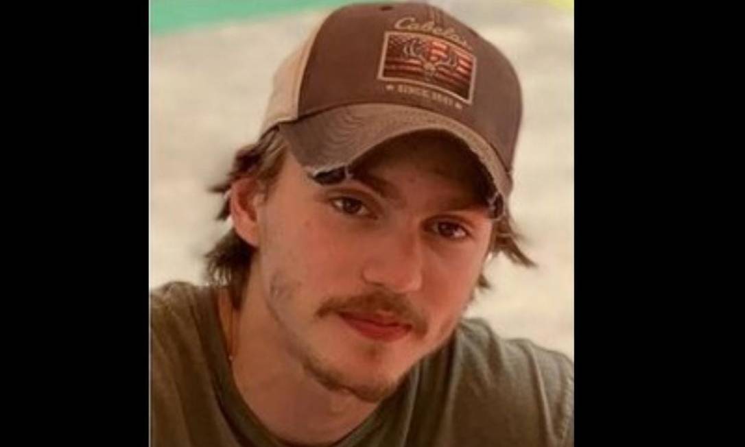 Andre Cassiano Rubert, de 20 anos, morreu afogado em lago gelado nos EUA Foto: Reprodução/Redes sociais