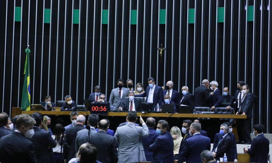 Congresso derrubou veto de Bolsonaro e estipulou o valor do fundo eleitoral para este ano em R$ 4,9 bilhões Foto: Paulo Sergio / Agência O GLOBO