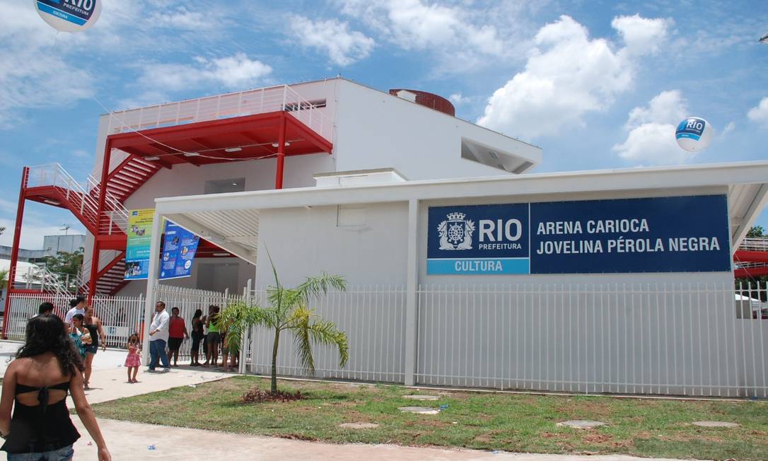 Arena Carioca Jovelina Pérola Negra, na Pavuna, é um dos espaços que será utilizado pela secretaria de Cultura no combate ao coronavírus. Foto: Divulgação 