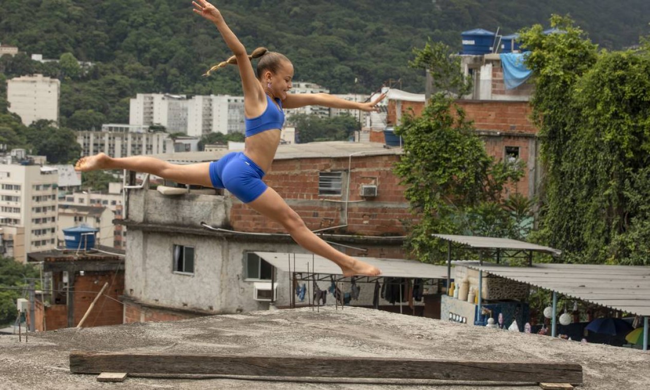 Sonho olímpico: atleta de 12 anos quer representar o país nas Olimpíadas Foto: Ana Branco / Agência O Globo