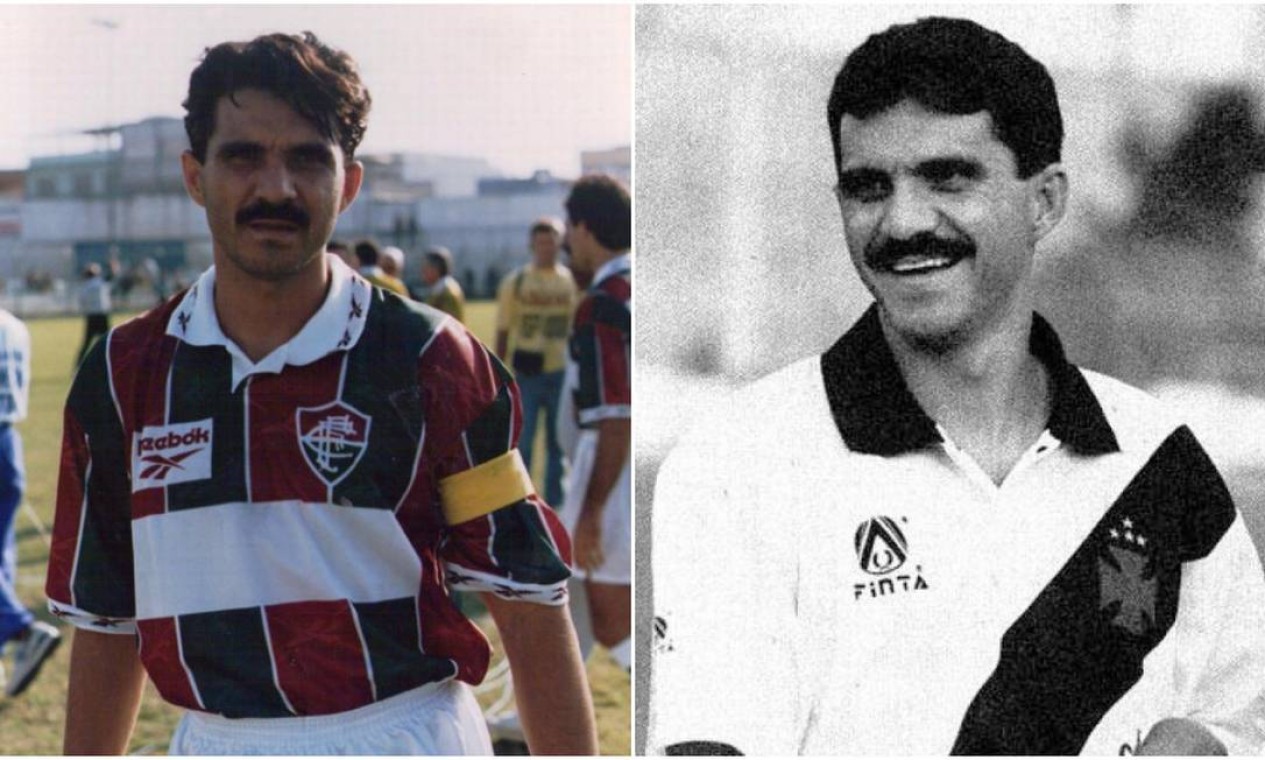 Ricardo Rocha deixou o Vasco em 1995 e acertou com o Fluminense em 1996. Teve boa passagem pelas Laranjeiras Foto: Editoria de Arte