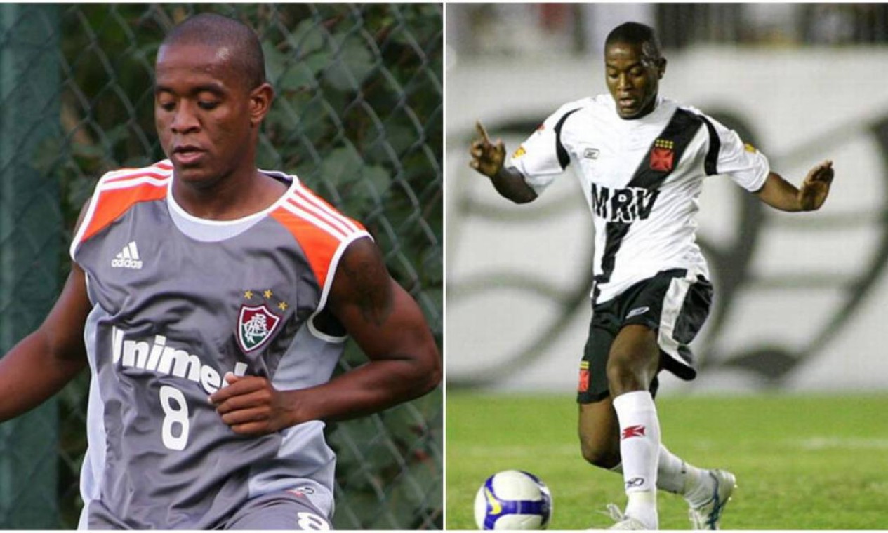 Leandro Bonfim deixou o Vasco em 2008 e acertou com o Fluminense em 2009. Não deixou saudades Foto: Editoria de Arte