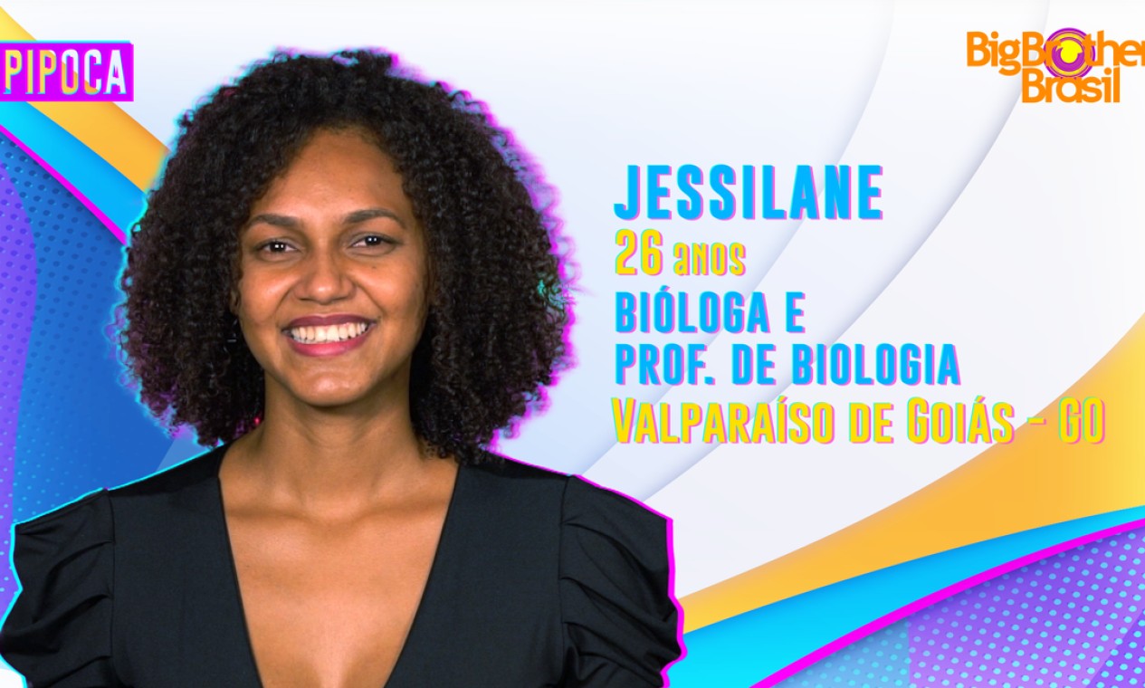A professora de Biologia Jessilane, de 26 anos, é natural da Bahia, mas mora em Valparaíso de Goiás, em Goiás desde os primeiros dias de vida Foto: Divulgação