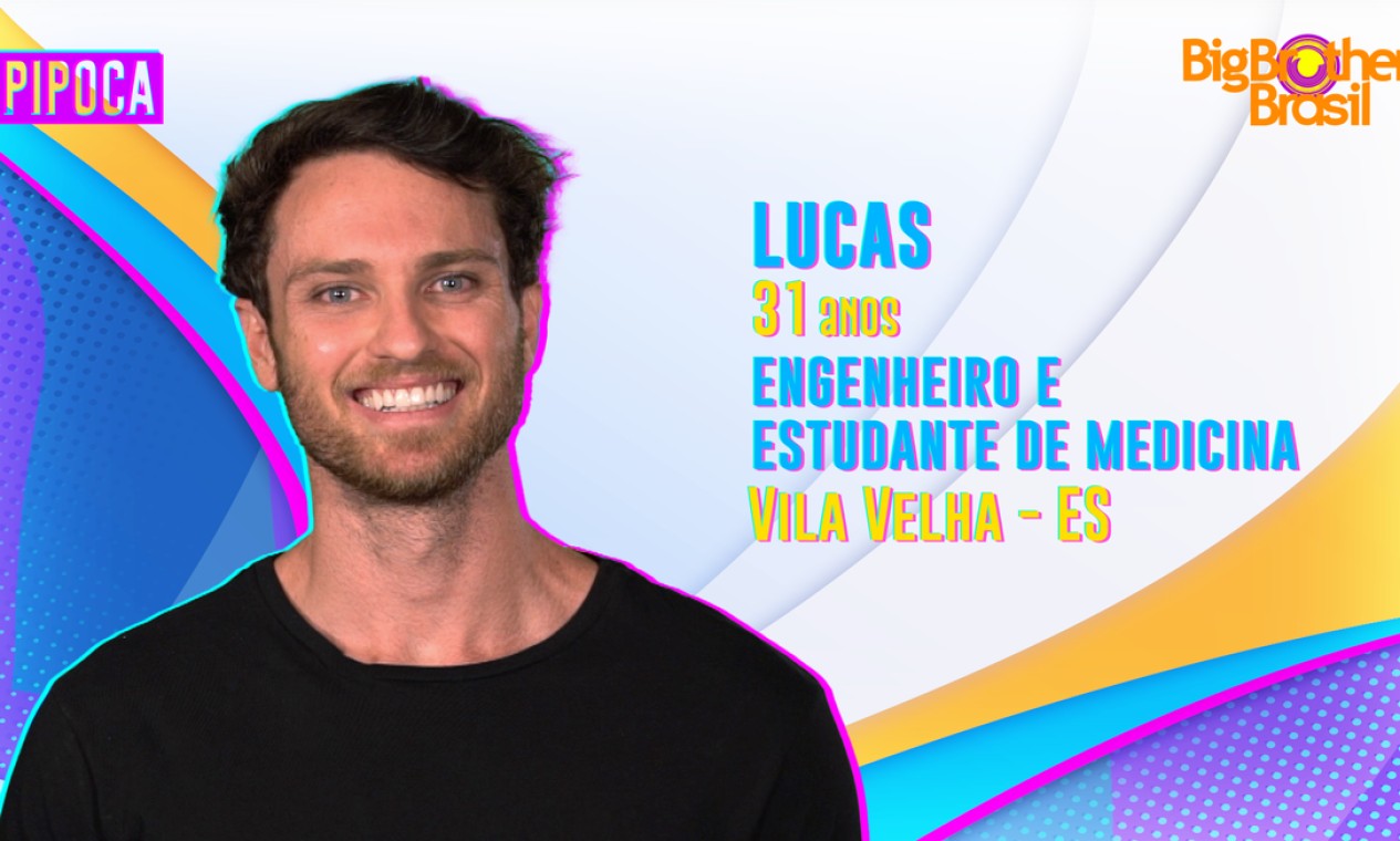 Lucas tem 31 anos, nasceu em Serra, no Espírito Santo, mas atualmente mora em Vila Velha. Formou-se em engenharia por causa de seu pai, mas atualmente estuda Medicina. Foto: Divulgação