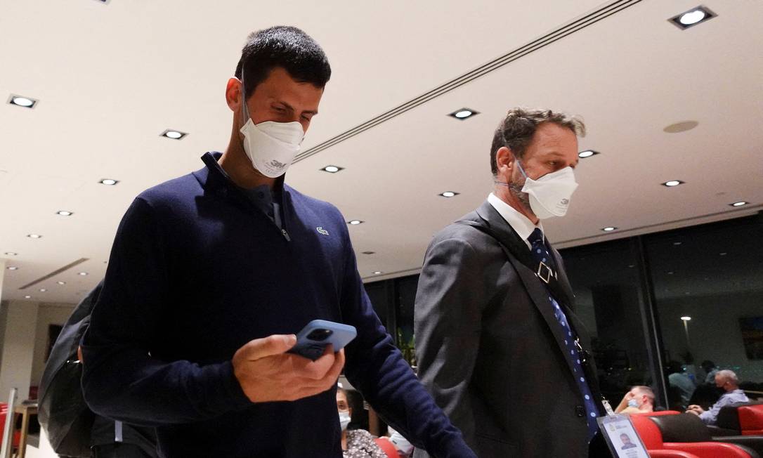 Djokovic pode solicitar exceção para voltar à Austrália no futuro, diz ex-secretário Foto: LOREN ELLIOTT / REUTERS