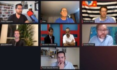 Debate reuniu ex-ministros do governo Bolsonaro e outras personalidades de direita Foto: Reprodução/Youtube