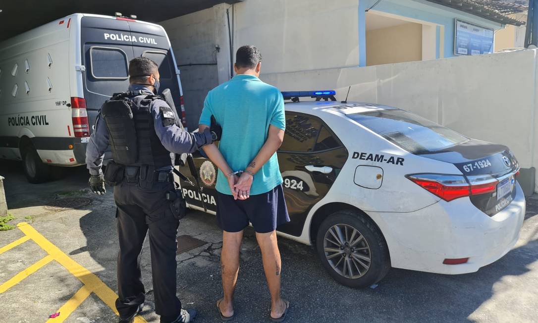 Rodrigo Silva Moreira é preso por mandar matar concorrente do "Faraó dos Bitcoins" Foto: Divulgação / Polícia Civil
