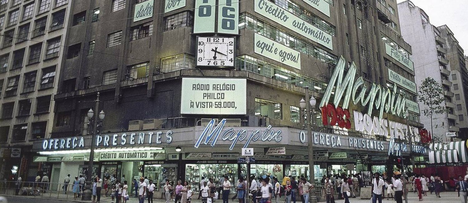 Antiga loja do Mappin em São Paulo Foto: Arquivo