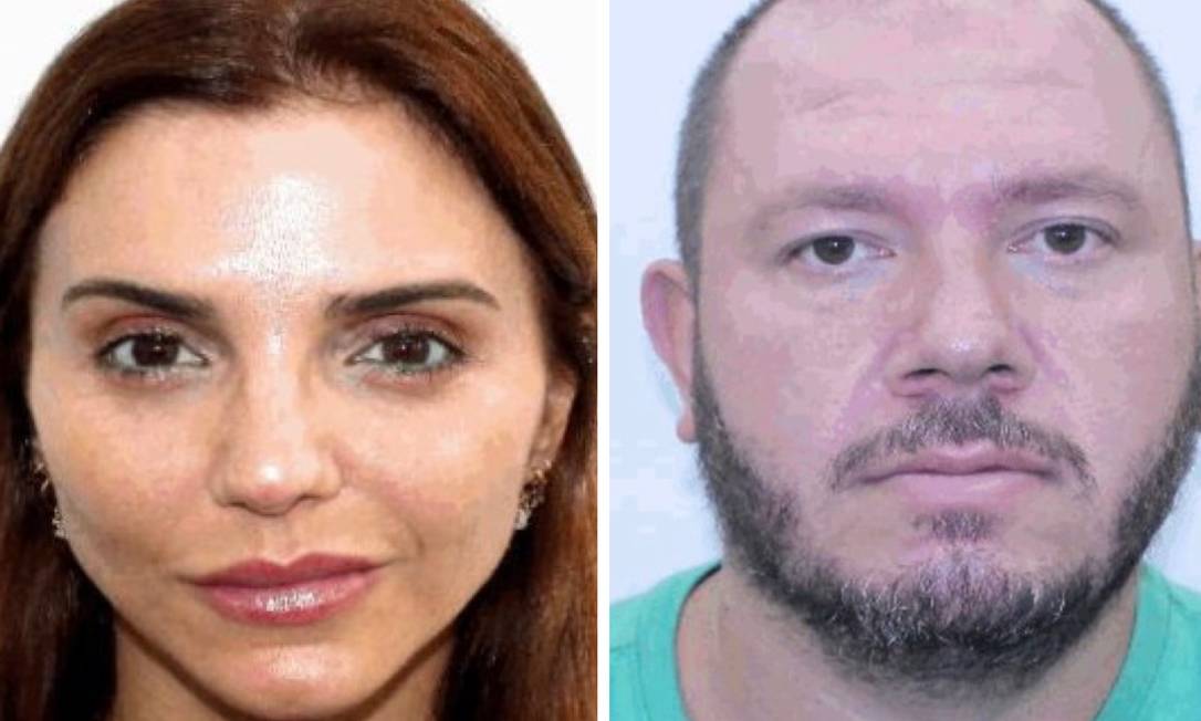 Os empresários Gabriel Jose Maggio Afonso, de 35 anos, e Natasha Nunes Fernandes, de 39, que foram mortos no Recreio Foto: Reprodução
