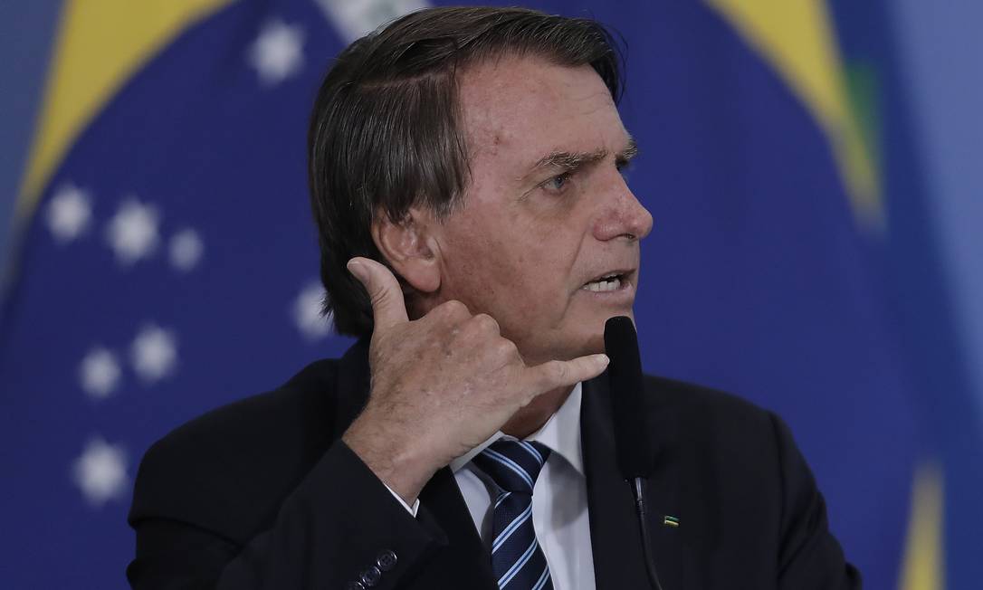 O presidente Jair Bolsonaro Foto: Cristiano Mariz / Agência O Globo