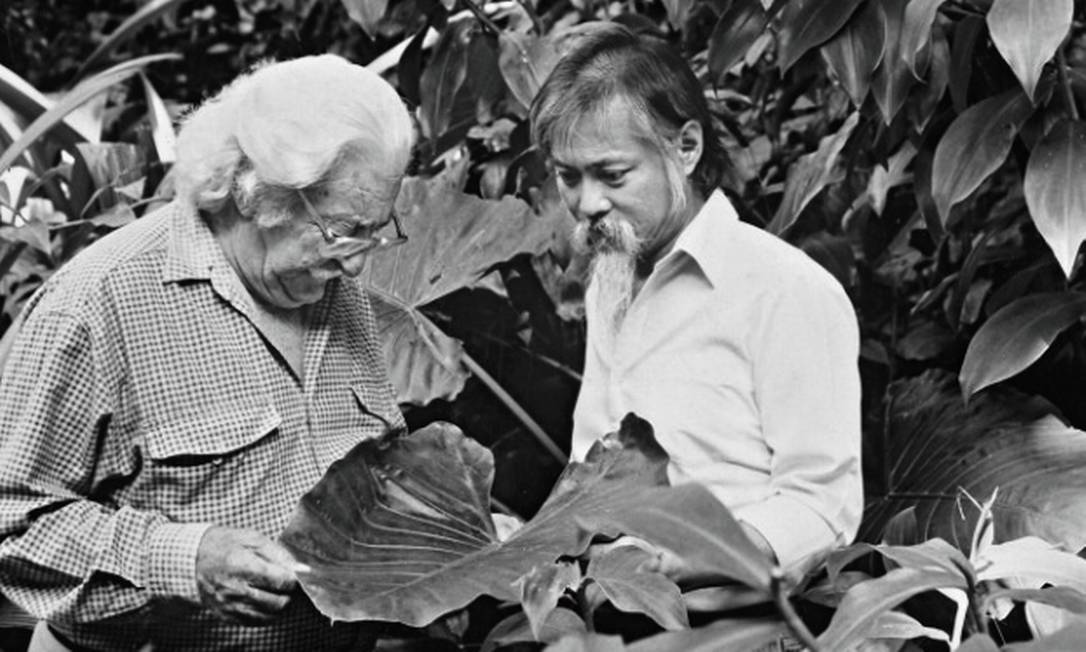 Roberto Burle Marx e Haruyoshi Ono Foto: Claus Meyer