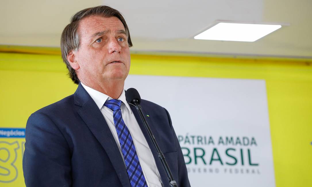 O presidente Jair Bolsonaro participa de evento do Banco do Brasil Foto: Alan Santos/Presidência/17-01-2022