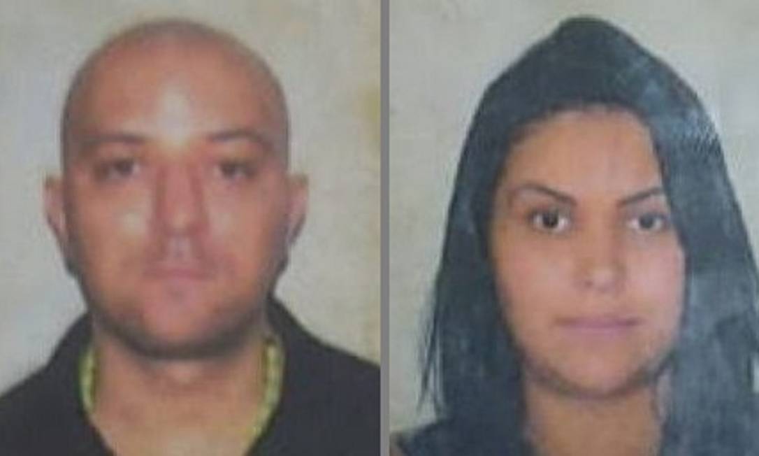 Vitor Furtado Rebollal Lopes e a namorada, Paula Cristinne Pinheiro Labuto: casal foi preso Foto: Reprodução