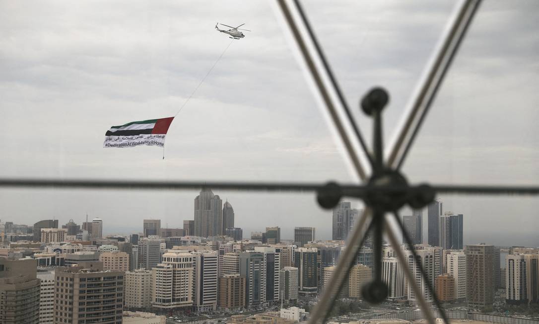 Capital dos Emirados Árabes foi alvo de ataques Foto: Christopher Pike / REUTERS