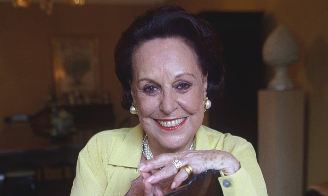 Helena de Brito de Cunha morreu aos 95 anos. Na foto, ela tinha 82 Foto: André Corrêa / André Corrêa