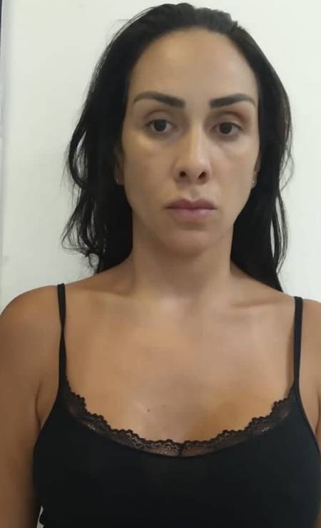 Tarinni Torres depois de ser detida pela polícia Foto: Reprodução
