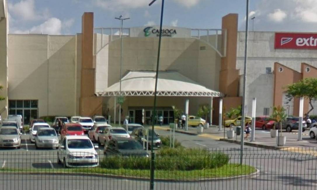 Homem foi baleado de raspão em estacionamento do Carioca Shopping Foto: Reprodução / Google Street View