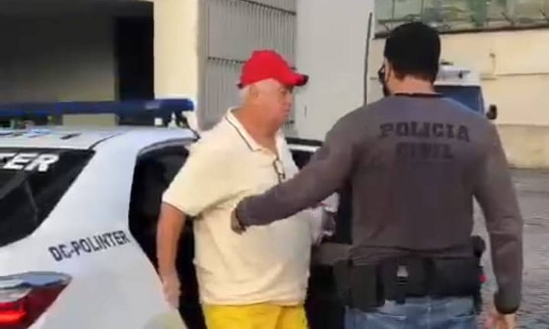 Ex-vereador Jerominho é preso no Rio Foto: Reprodução