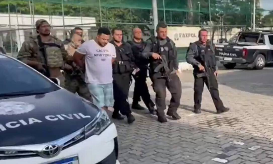 Tio Comel, considerado o maior clonador de carros do Rio, foi preso nesta sexta-feira Foto: Reprodução / TV Globo
