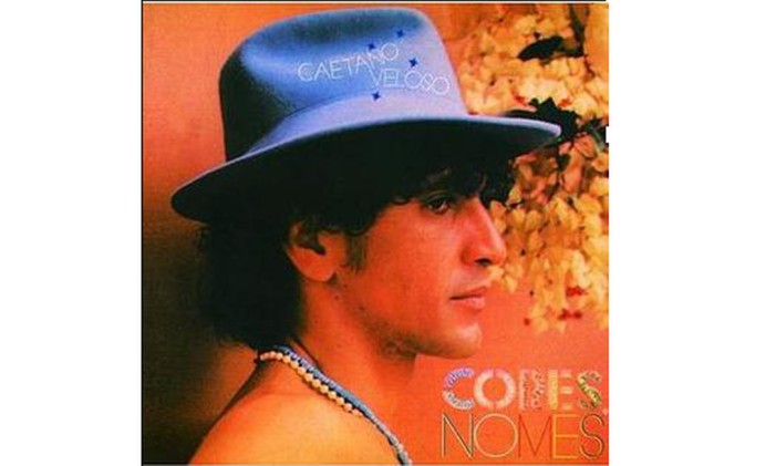 Capa do álbum “Cores, nomes”, de Caetano Veloso Foto: Reprodução