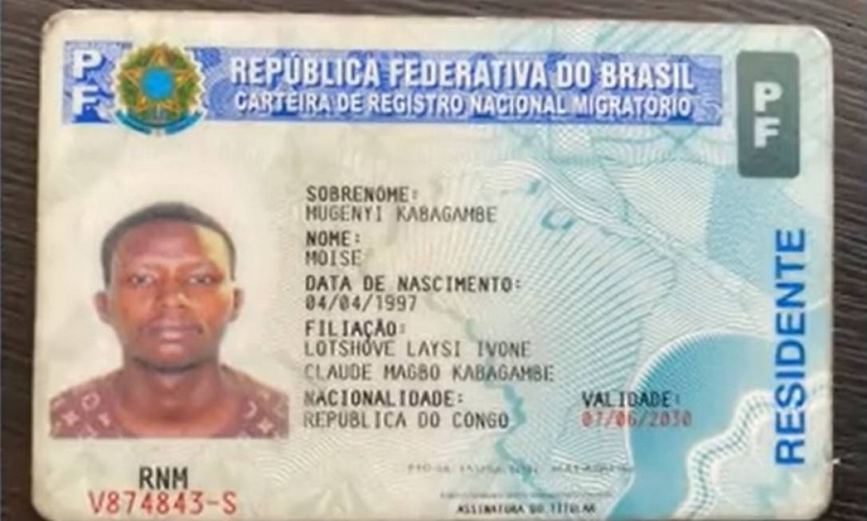 Moise Kabagambe trabalhava como atendente no quiosque Tropicalia Foto: Reprodução/ TV Globo