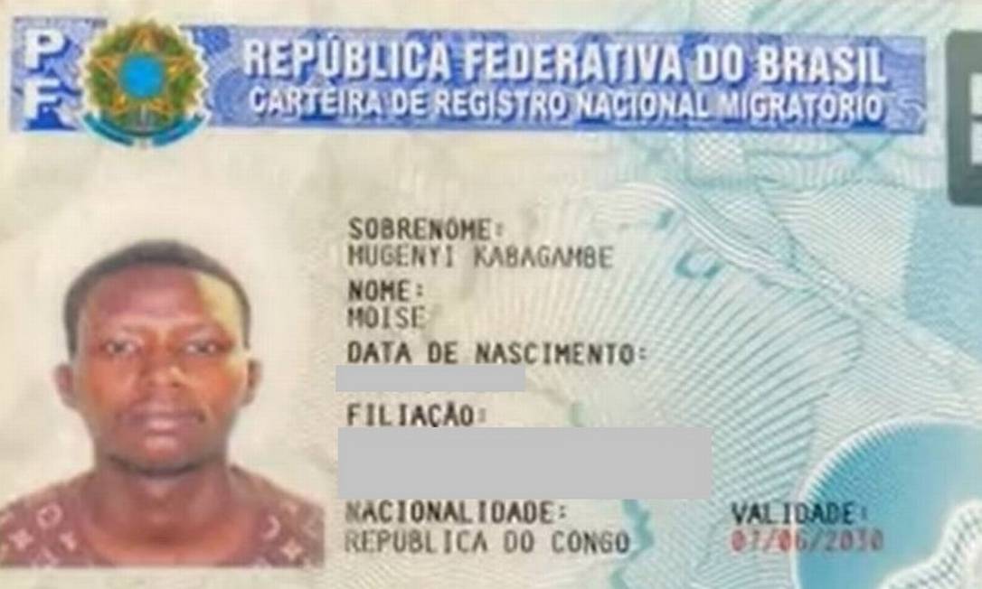Moise Kabagambe trabalhava como atendente no quiosque Tropicália Foto: Reprodução/ TV Globo