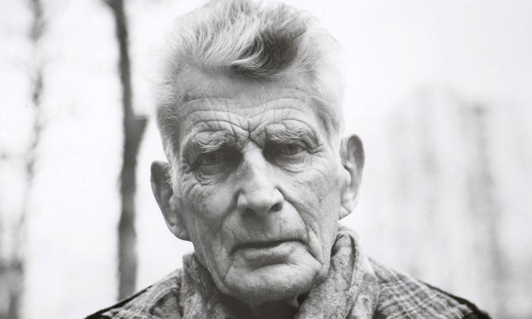 Samuel Beckett nos anos 1980 Foto: Reprodução