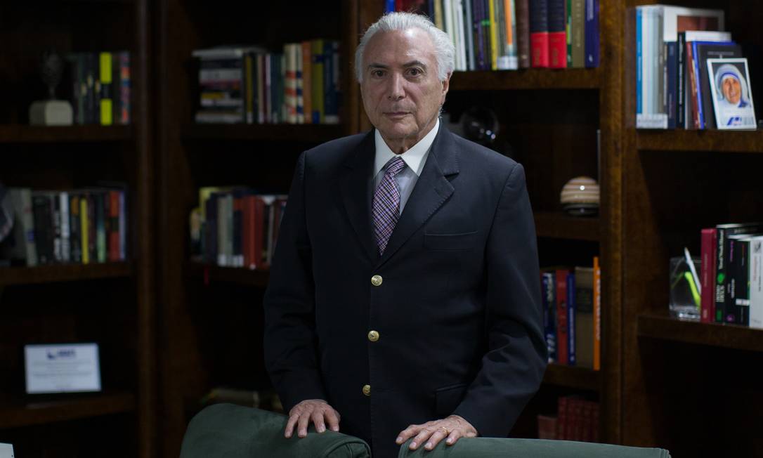 O ex-presidente da Reública, Michel Temer Foto: Edilson Dantas / Agência O Globo (20/05/2021)
