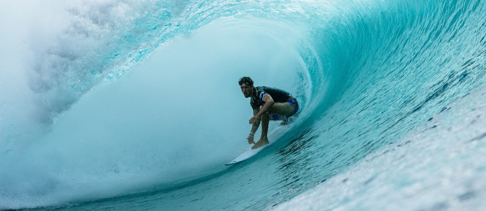 João Chianca tem a maior nota do evento em Pipeline até aqui Foto: Tony Heff/World Surf League