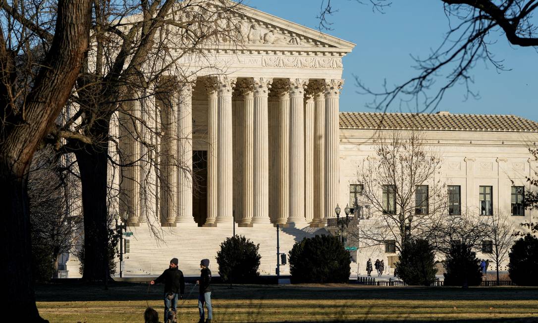 Suprema Corte dos EUA, em Washington Foto: JOSHUA ROBERTS / REUTERS