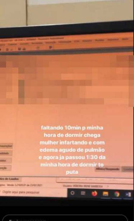 Estudante de medicinia de Alagoas ironizou morte de paciente por atrapalhar seu horário de dormir Foto: Reprodução Redes Sociais