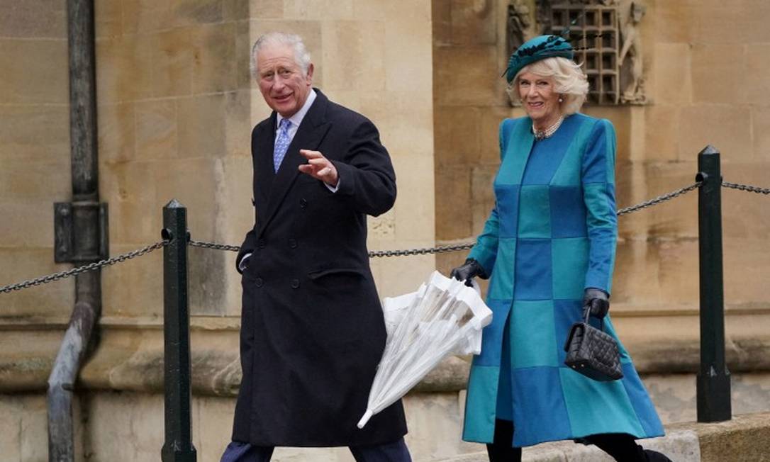 Camilla e príncipe Charles testaram positivo para a Covid-19 Foto: POOL / REUTERS