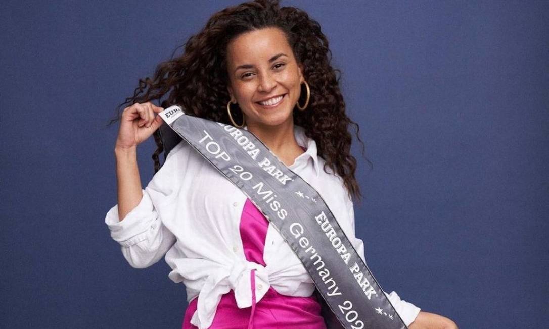 Brasileira Domitila Barros é finalista do Miss Alemanha Foto: Reprodução/Redes sociais